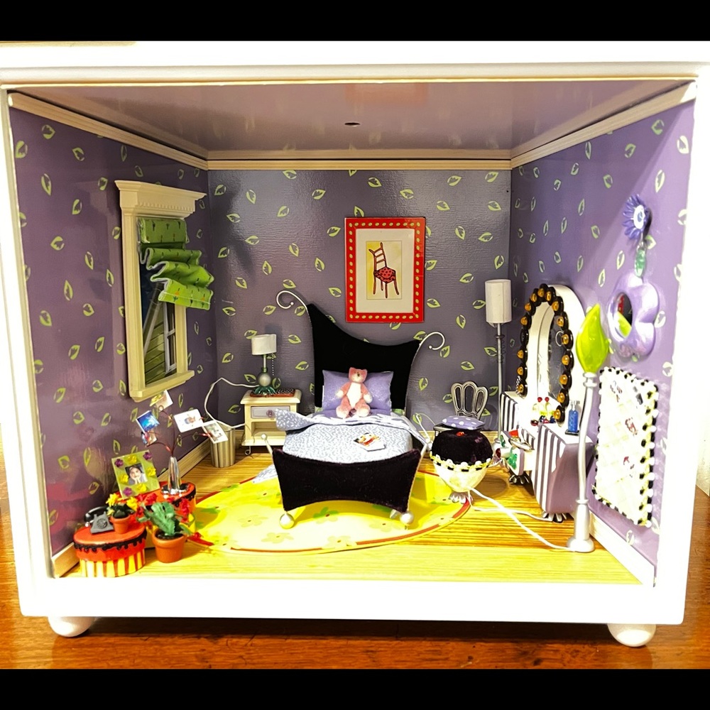 American Girl AG Mini Purple Bedroom